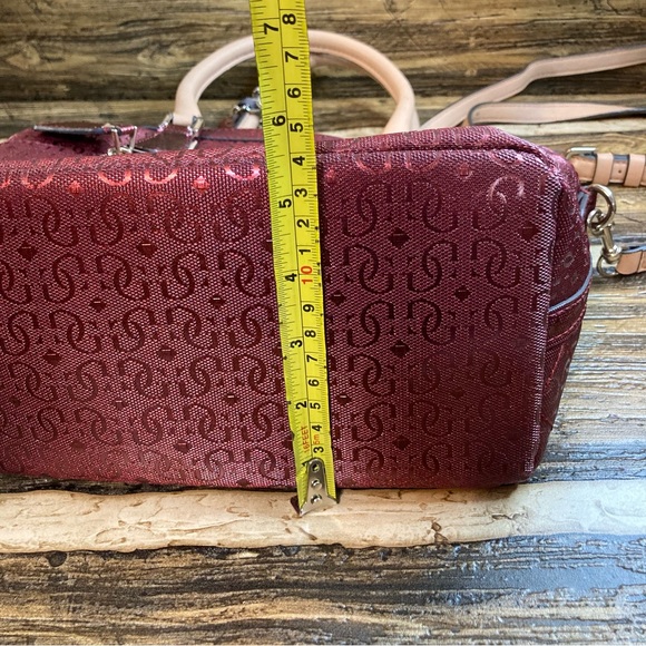 Guess crossbody/shoulder/ handbag maroon red - Picture 5 of 15